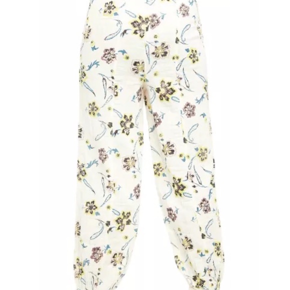 HP💝Free People Floral Trouser medium - Picture 2 of 4